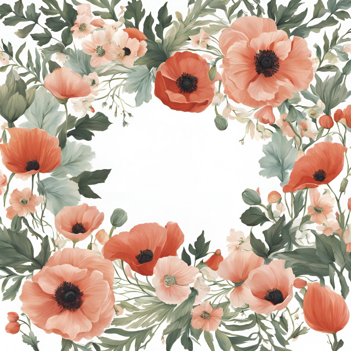 Poppies Place Background